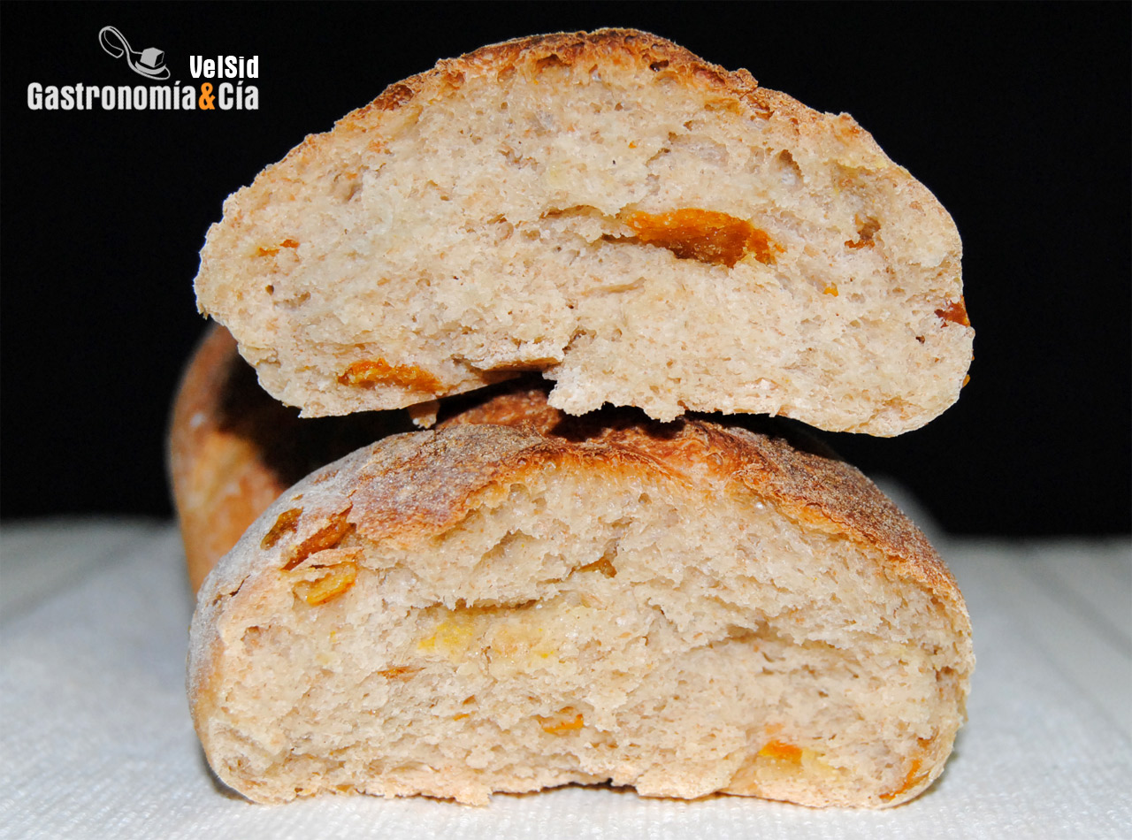 Pan de naranja confitada