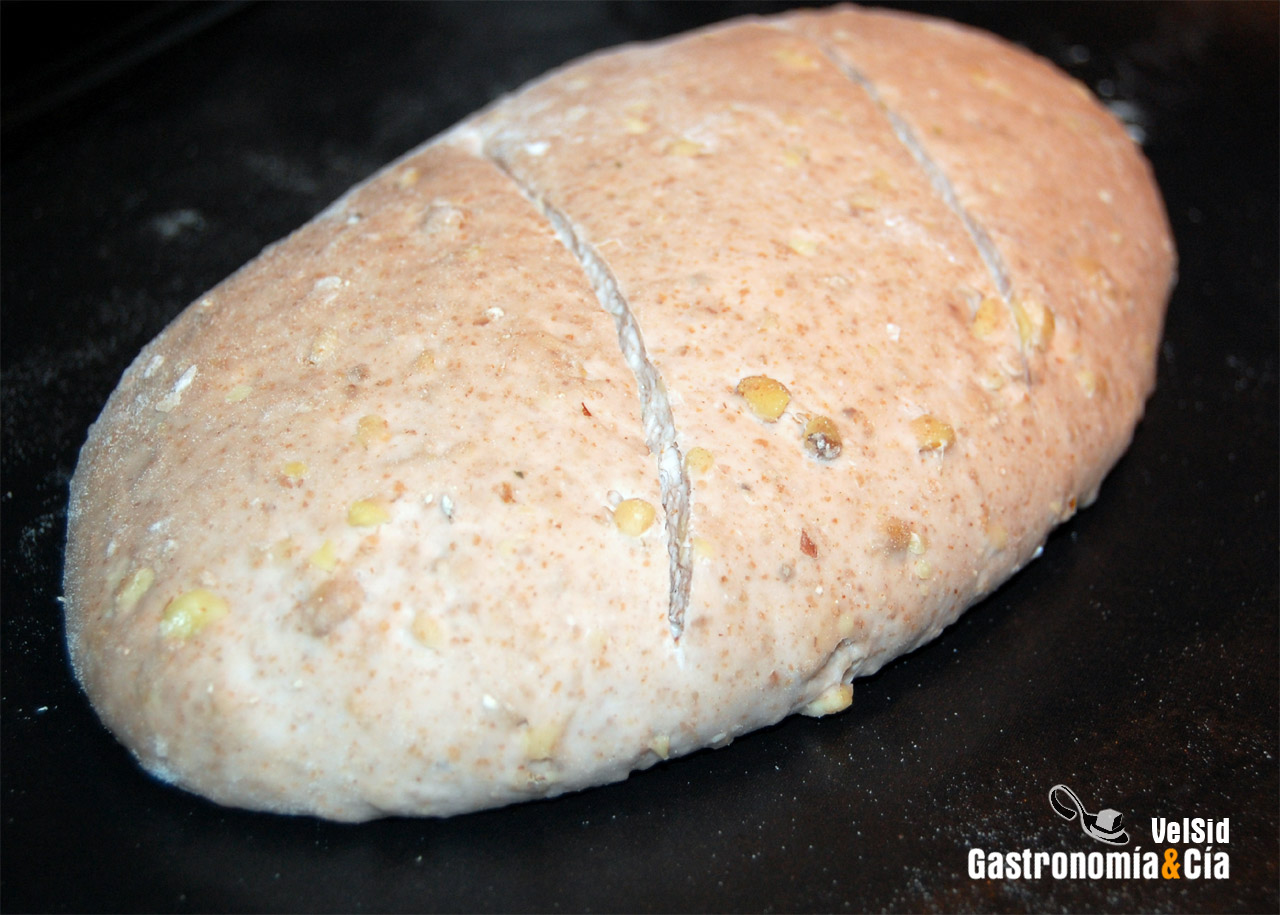 Pan de nueces y harina de centeno