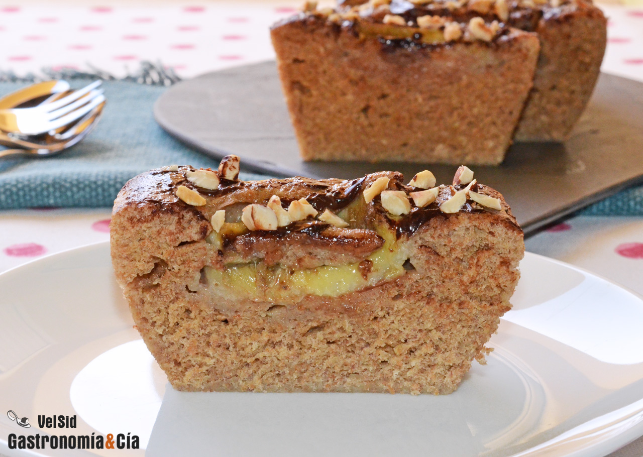 Prepara un delicioso bizcocho de plátano en 10 minutos