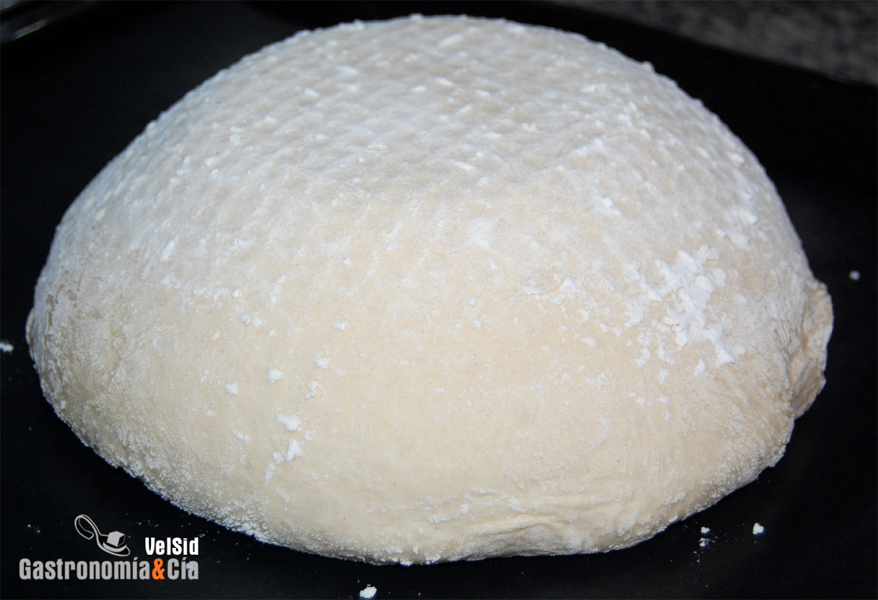 Pan con preparado panario