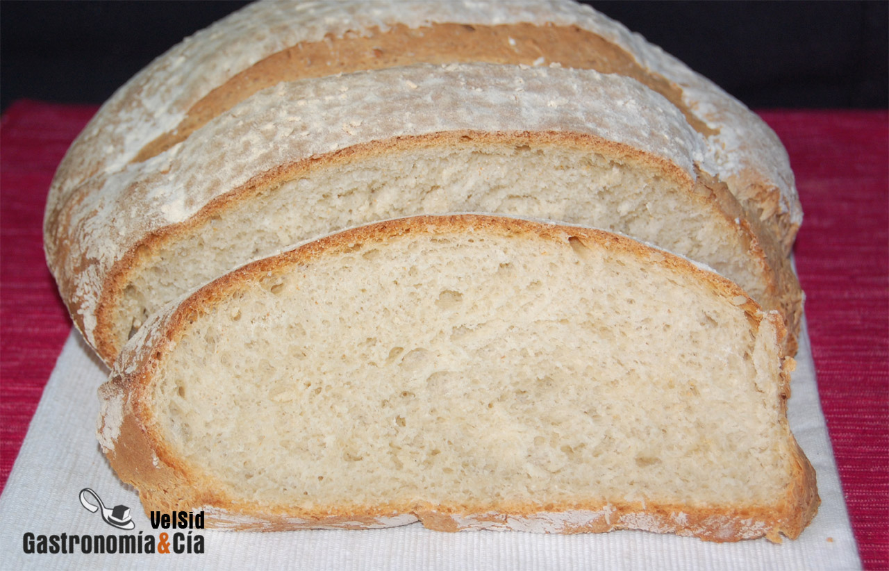 Pan con preparado panario