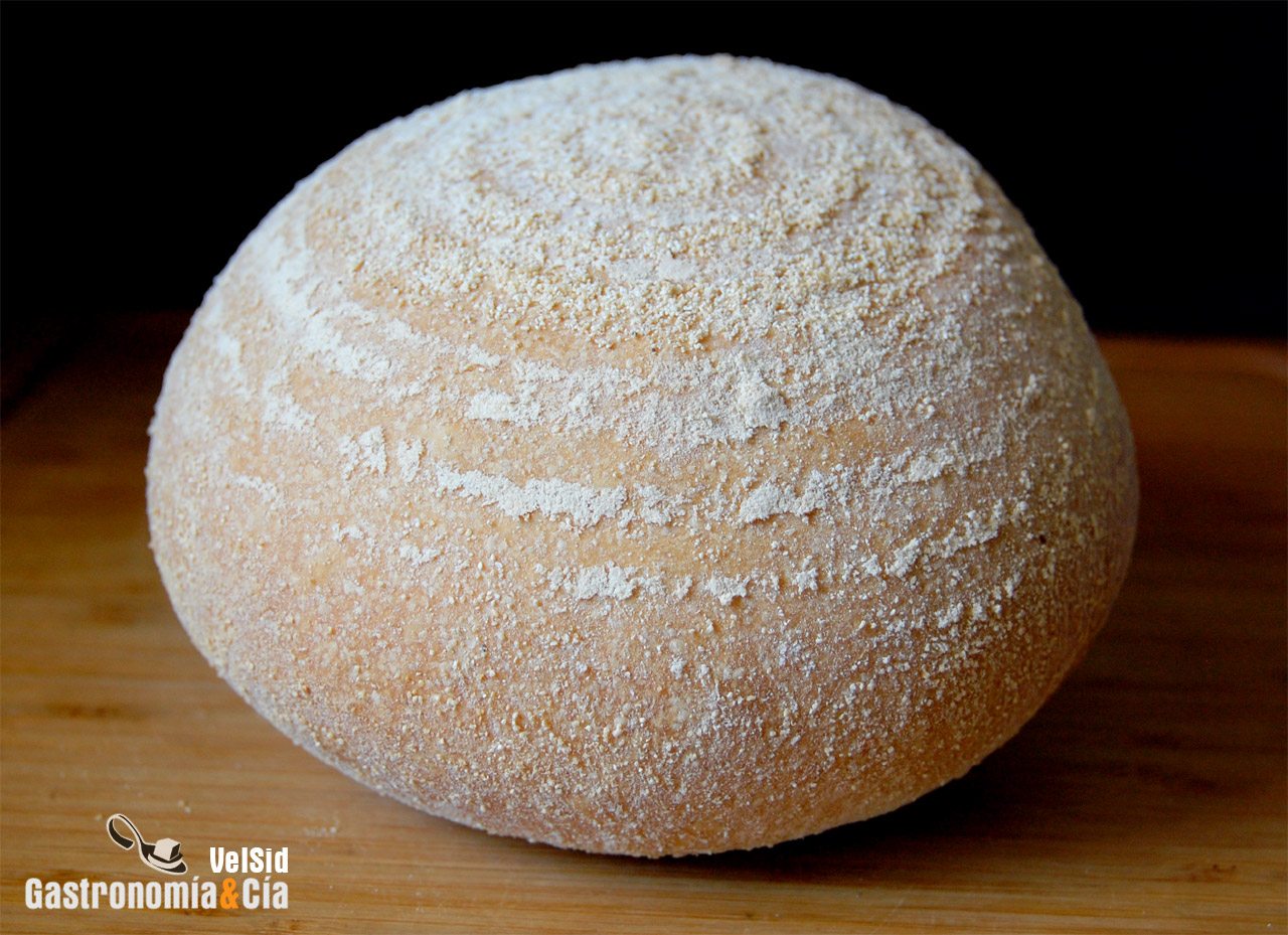 Pan con sémola de trigo duro