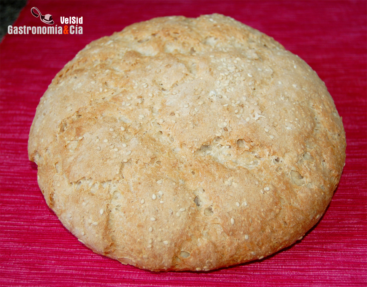Pan con sémola de cebada