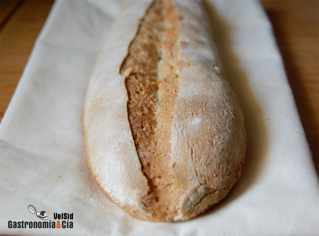 Pan con sémola de cebada