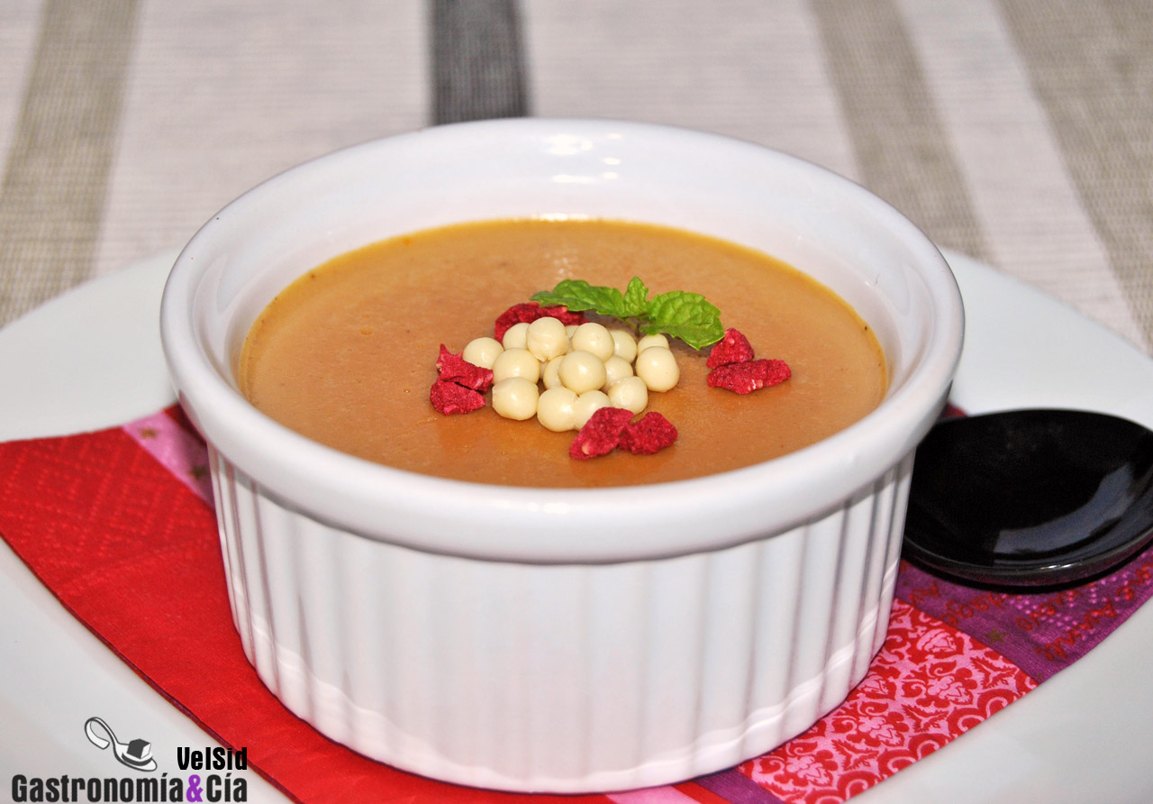 Panna cotta de calabaza 