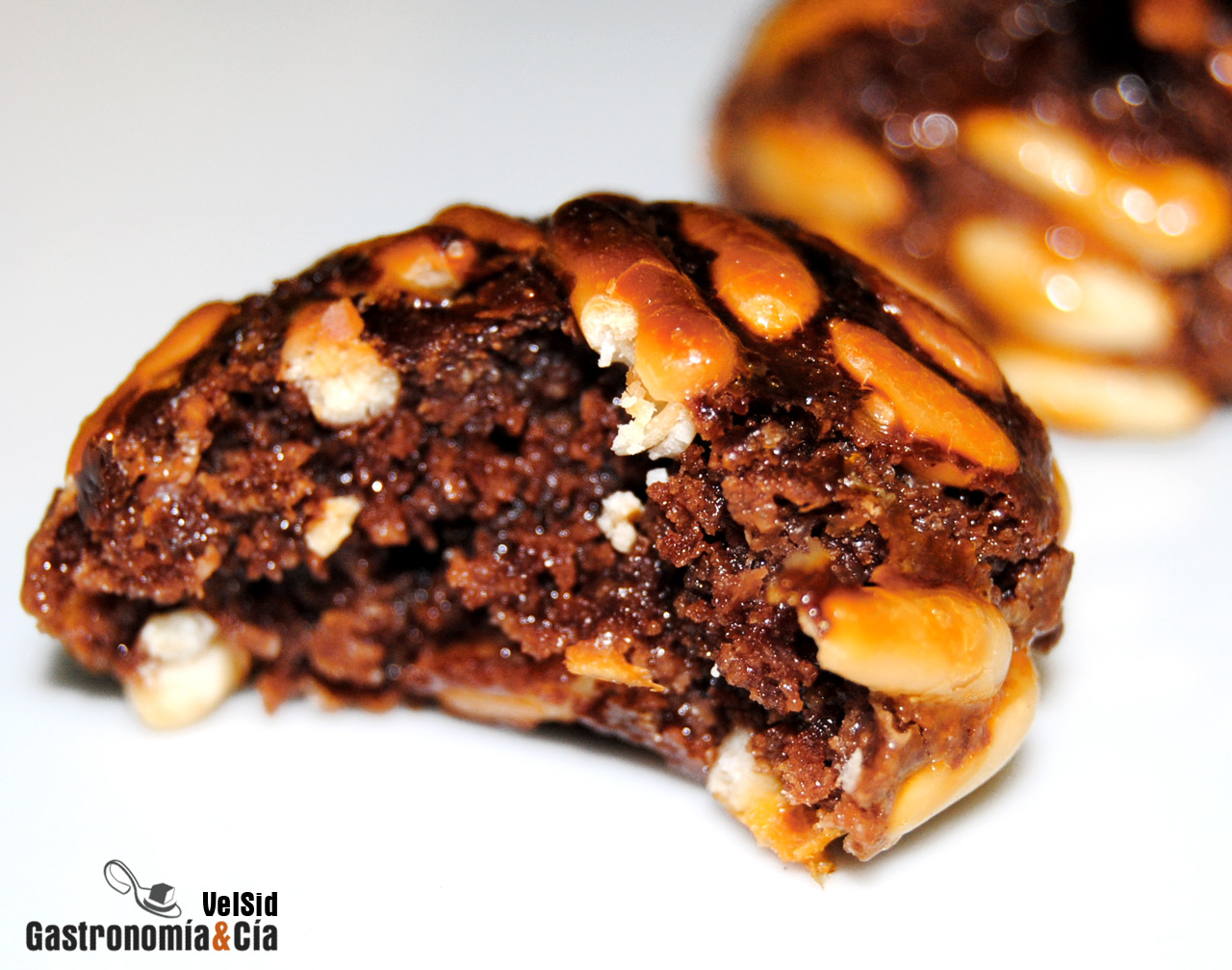 Panellets de chocolate y naranja