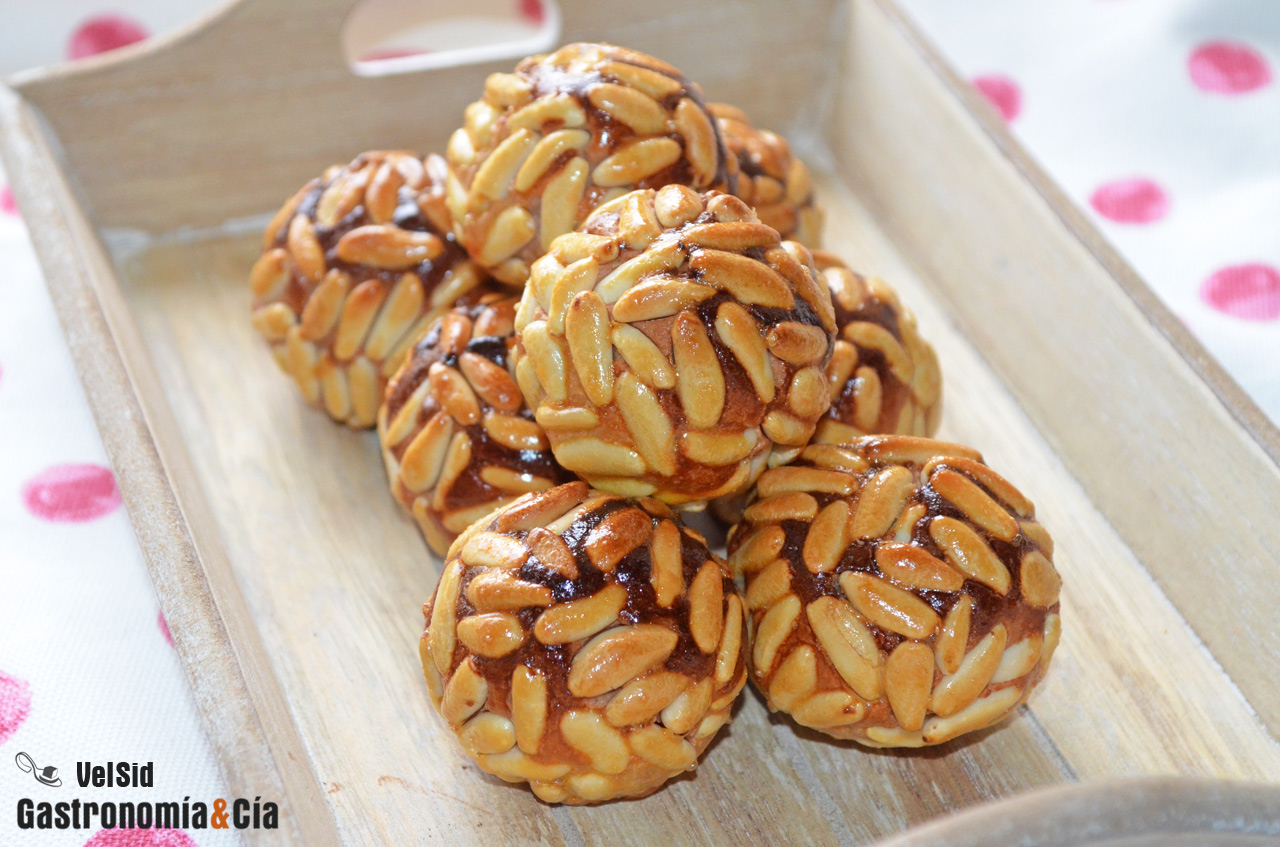 Receta de panellets de piñones sin azúcar