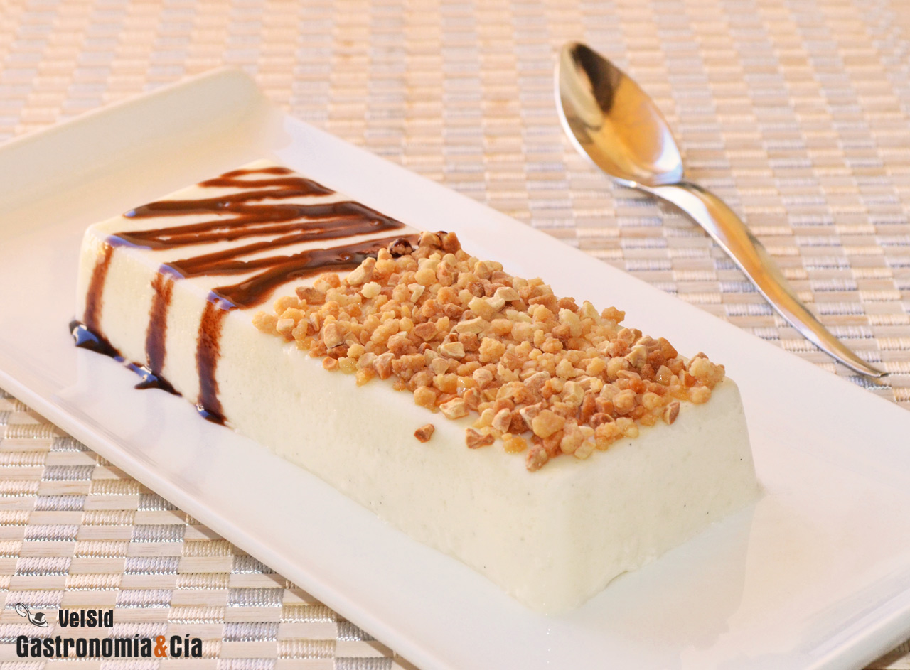 Panna cotta de queso