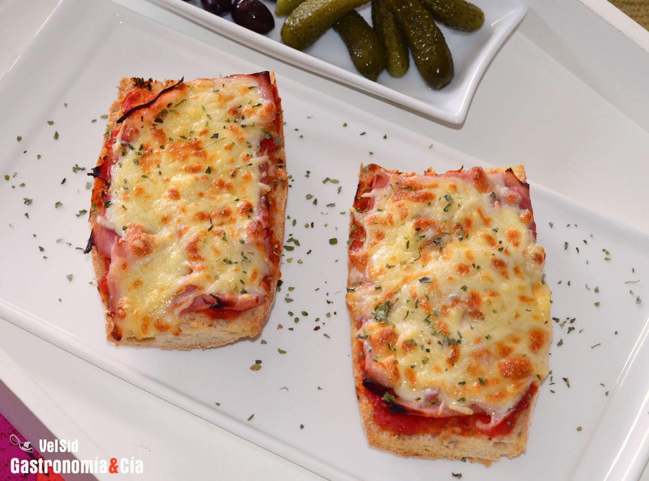 Cómo hacer pan pizza en cinco minutos