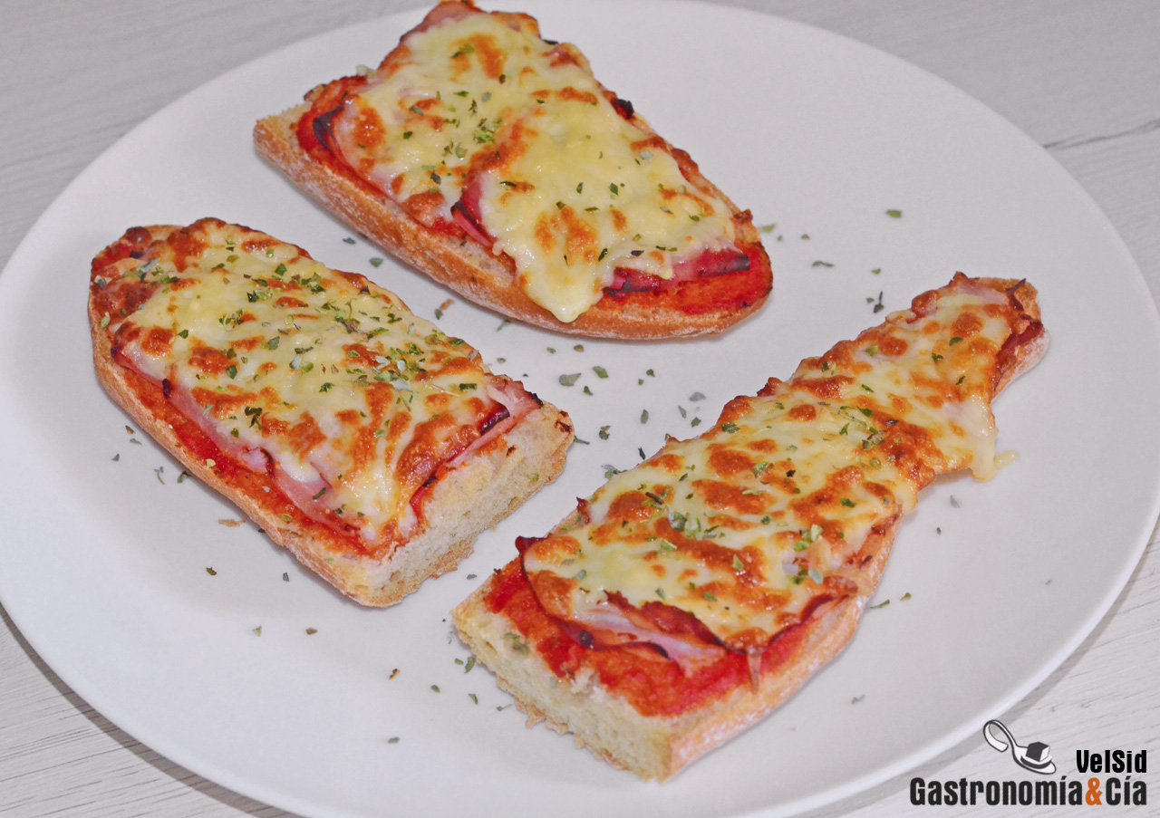 Cómo hacer pan pizza en cinco minutos