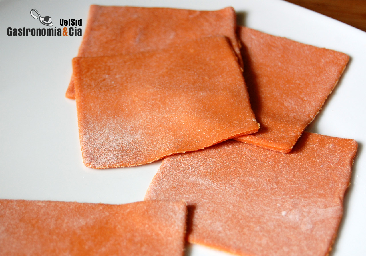 Pasta fresca de tomate