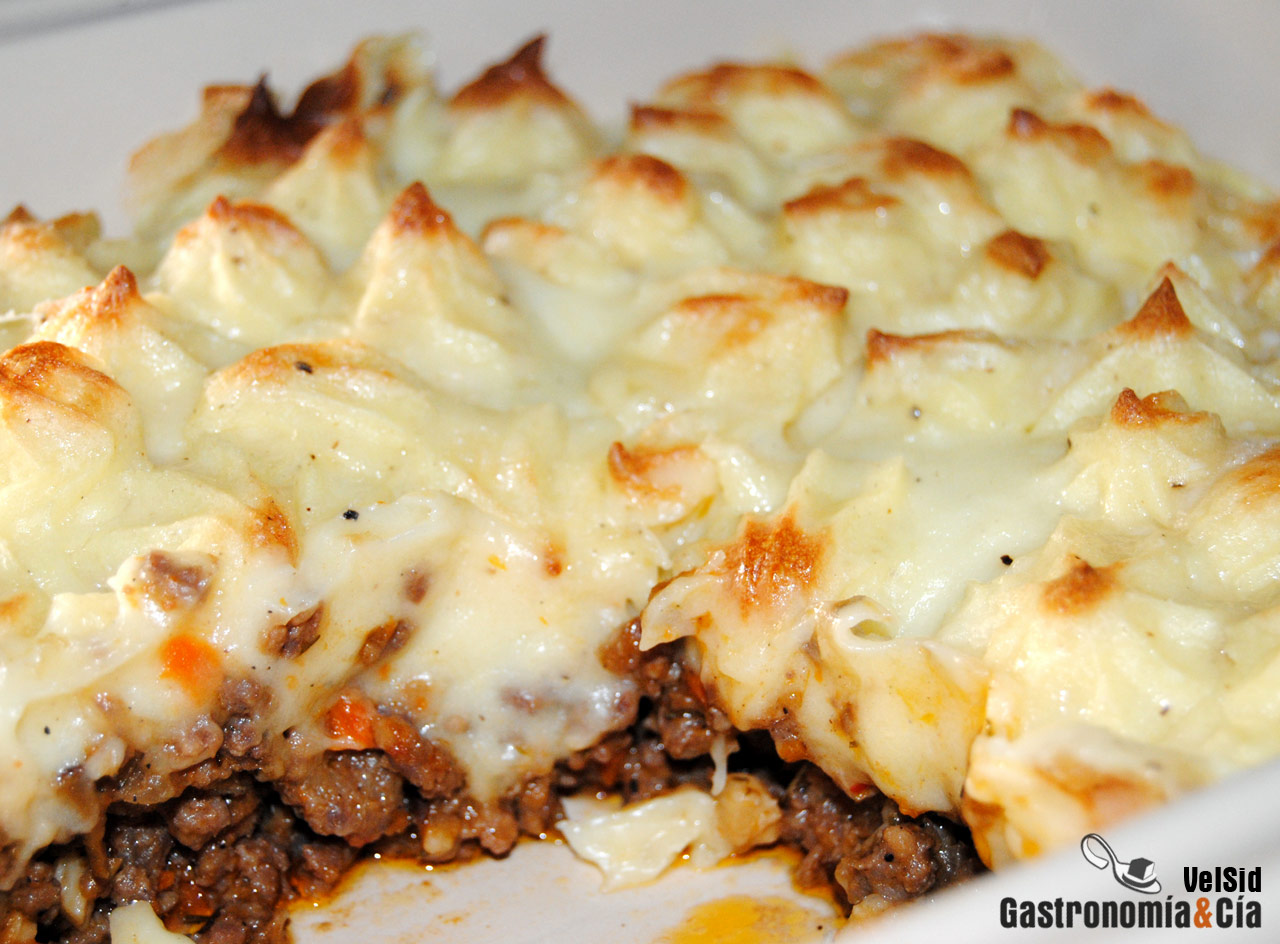 Pastel de carne o Cottage pie