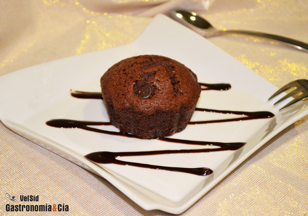 Pastelitos doble chocolate