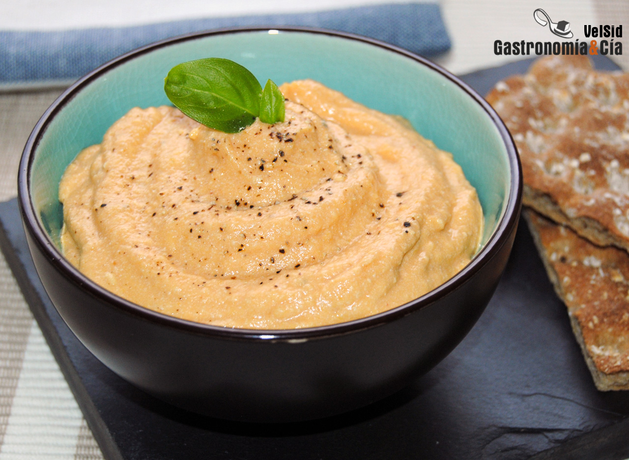 Paté de calabaza y tofu ahumado