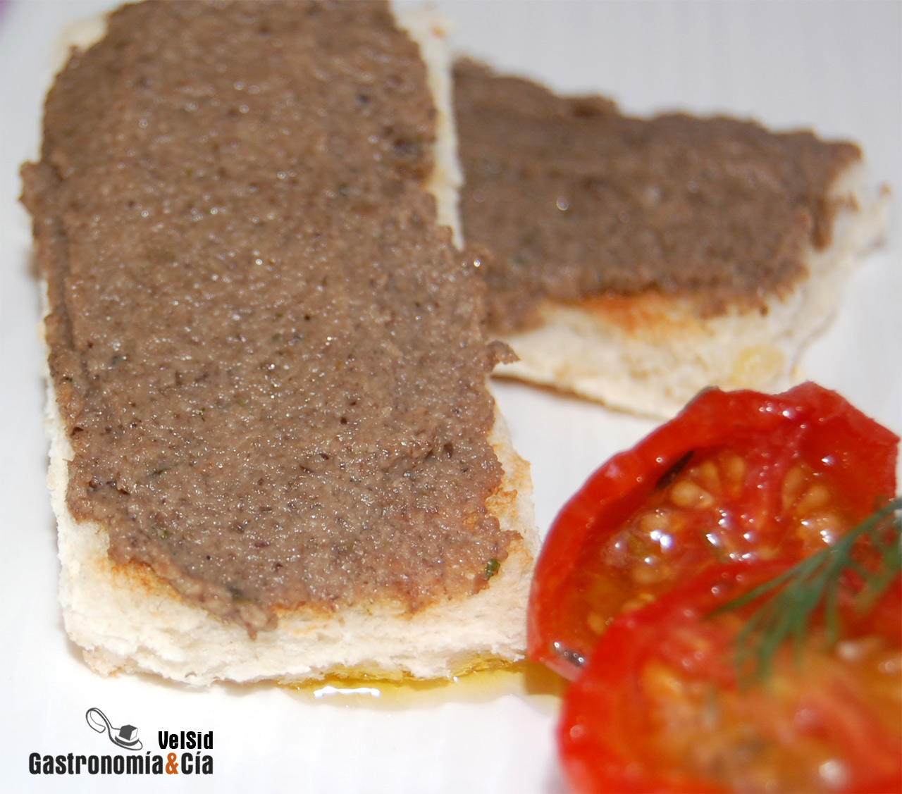 Paté de champiñones al Oporto