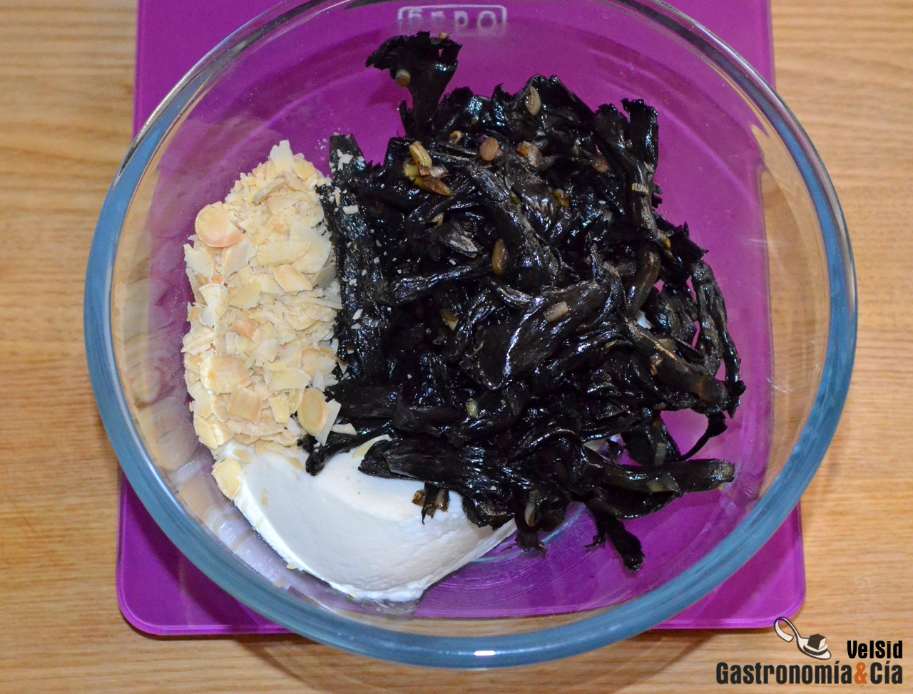 Receta de crema de queso con setas y trufa