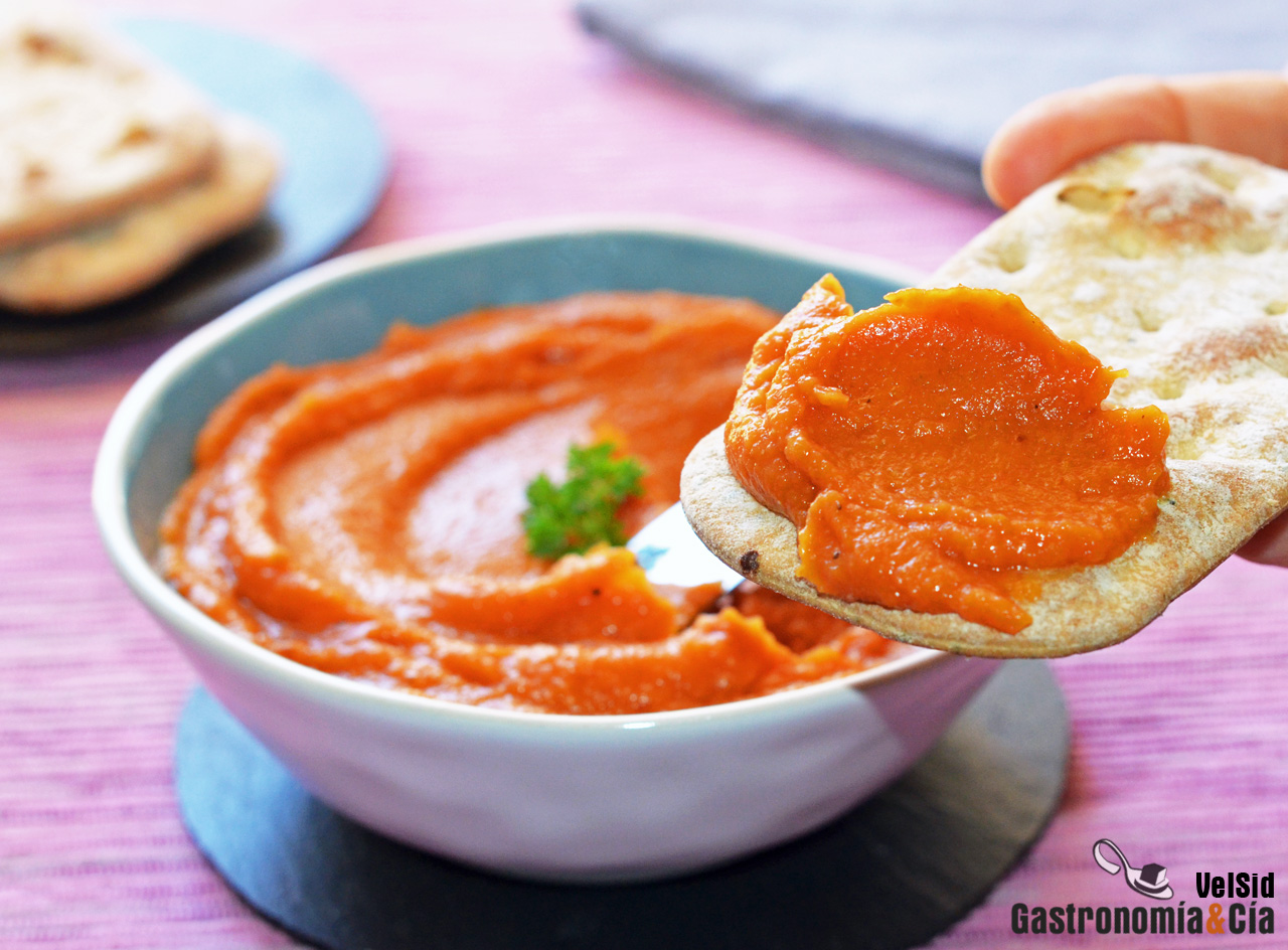 Paté de tomate asado