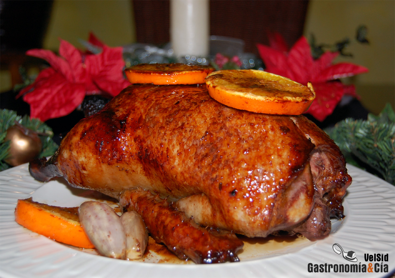 Pato a la naranja