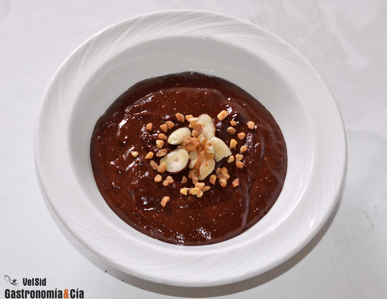 Brownie de chocolate y cacahuete