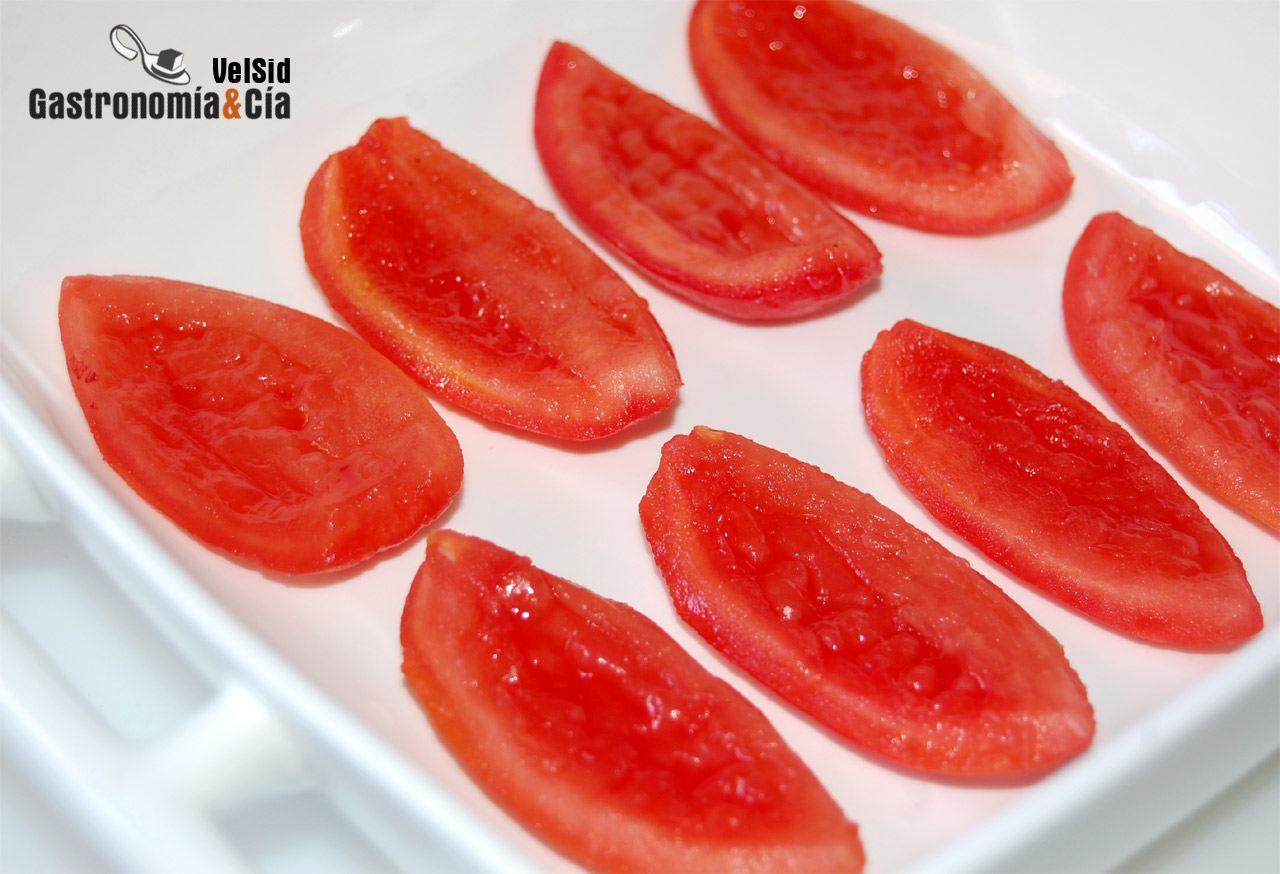 Tomate confitado