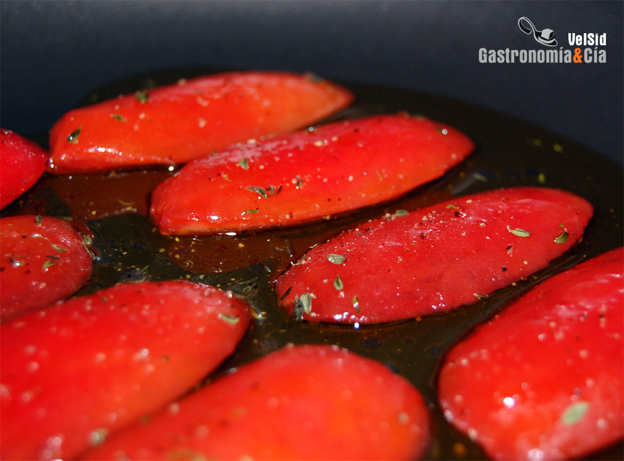 Tomate confitado