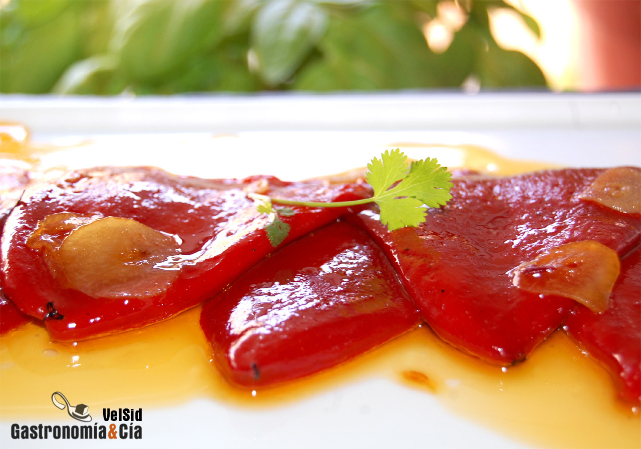 Pimientos del piquillo confitados