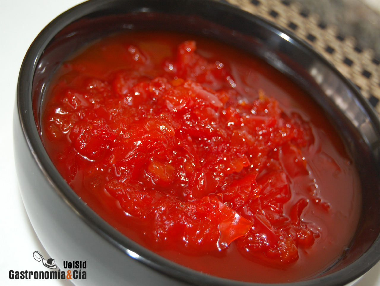 Pimientos confitados