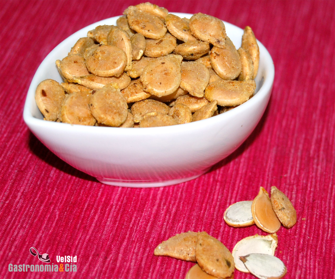 Pipas de calabaza tostadas