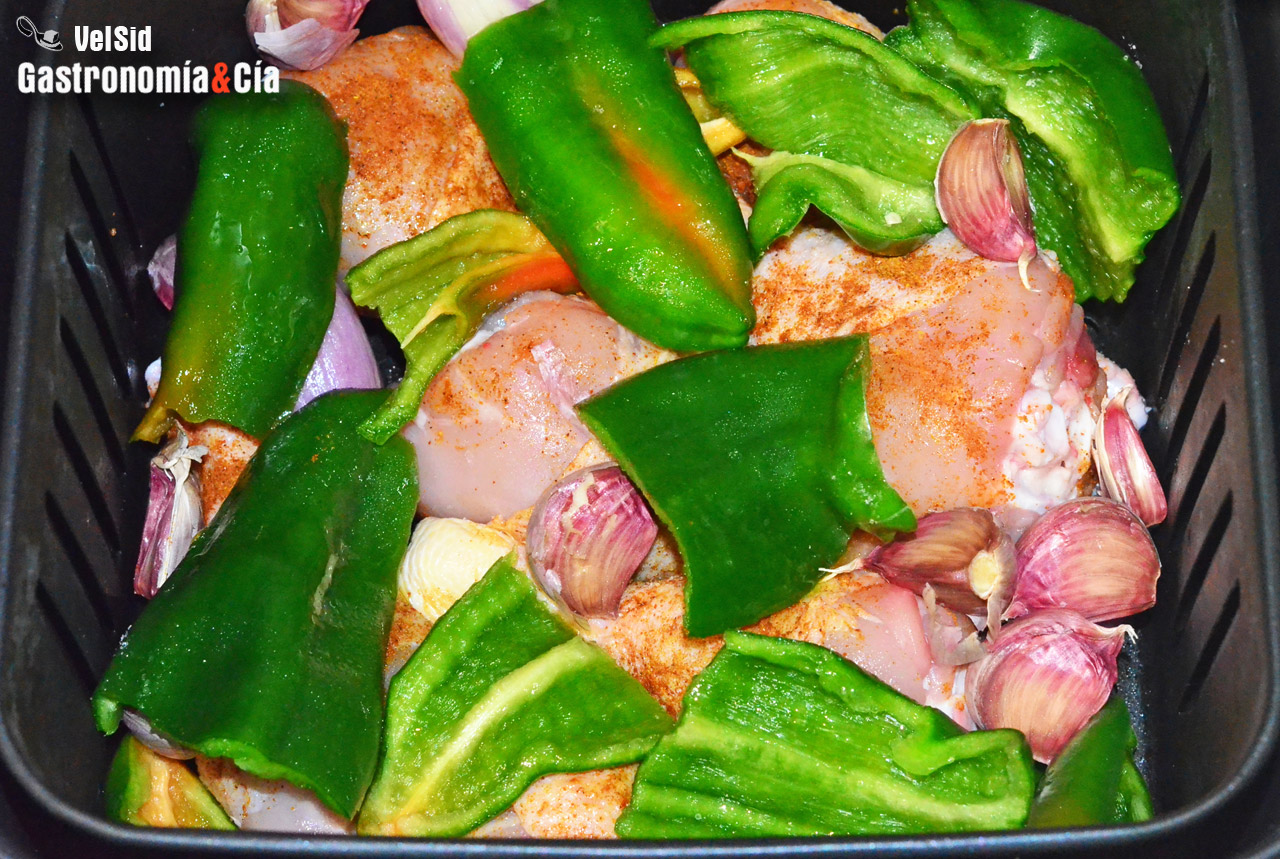 Muslos de pollo con ras el hanout