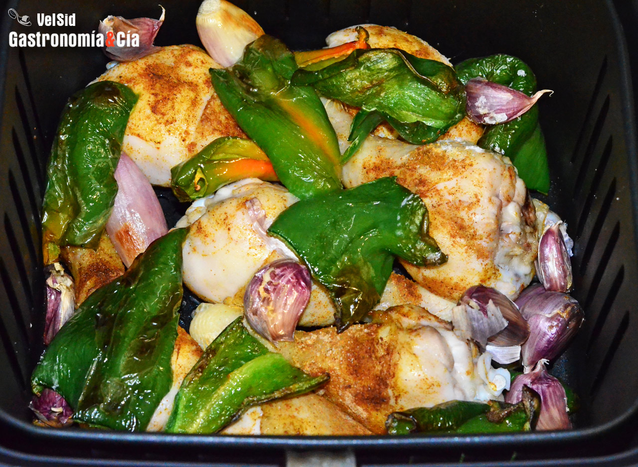 Muslos de pollo con ras el hanout