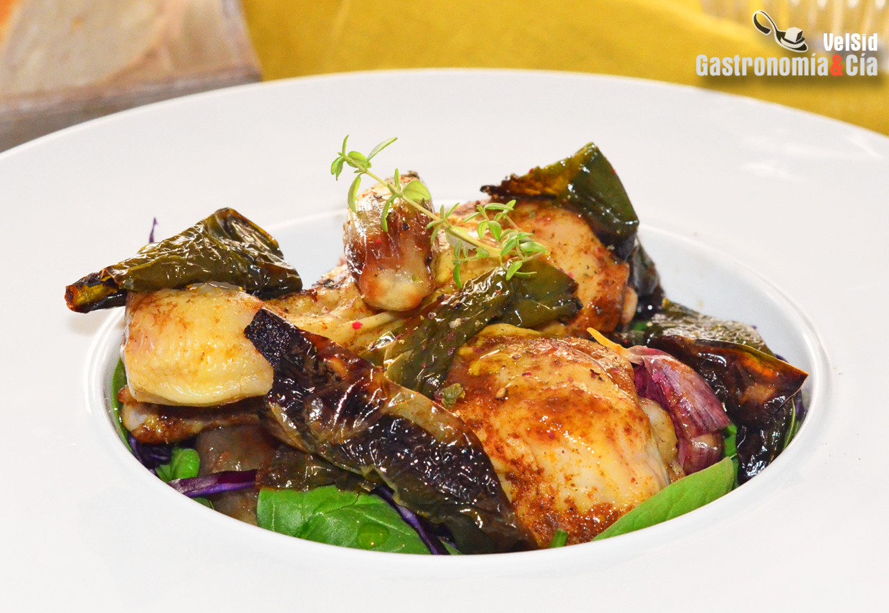 Muslos de pollo con ras el hanout