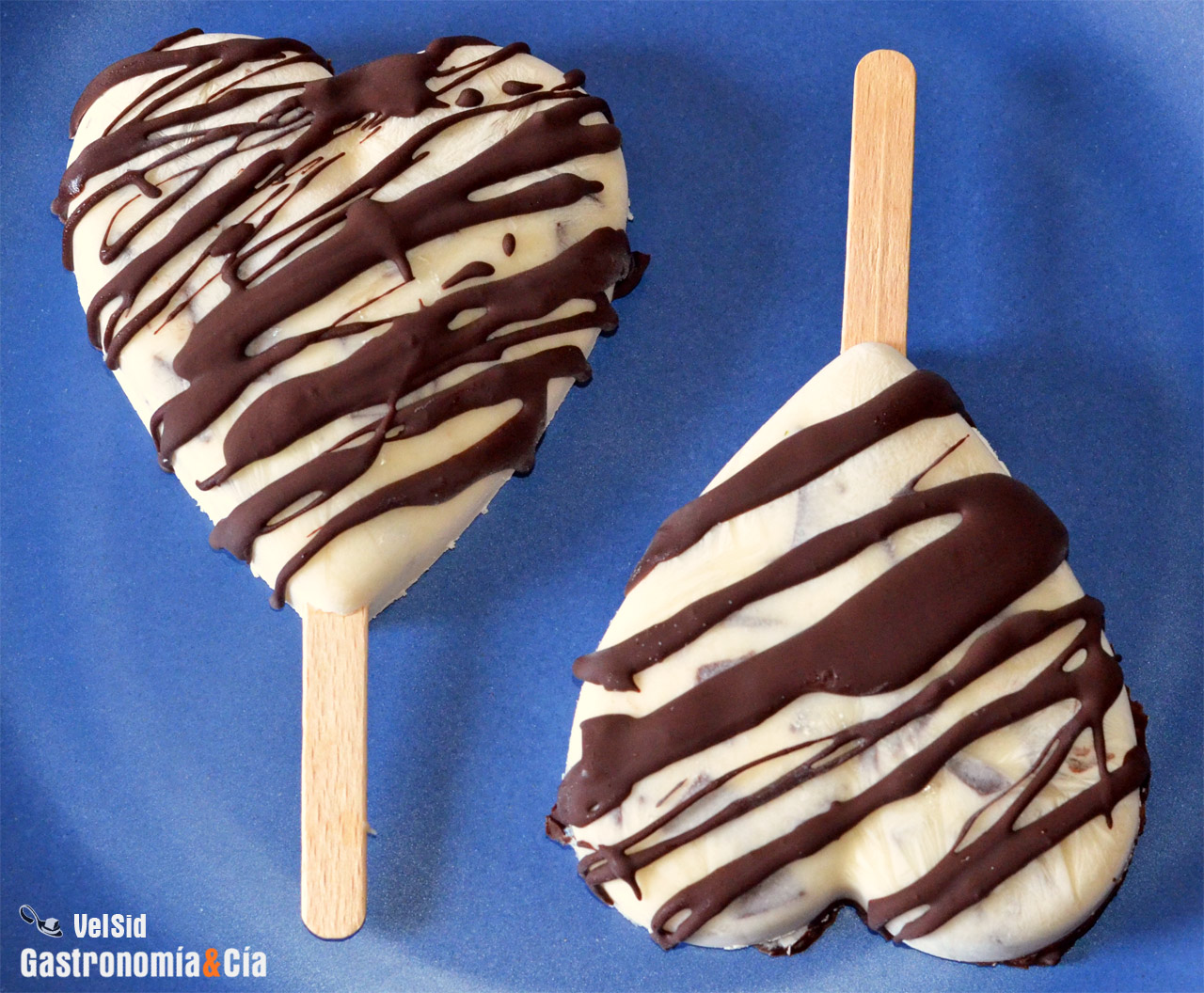 Minimagnum de mascarpone y chocolate