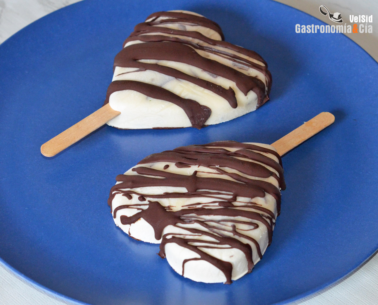 Minimagnum de mascarpone y chocolate