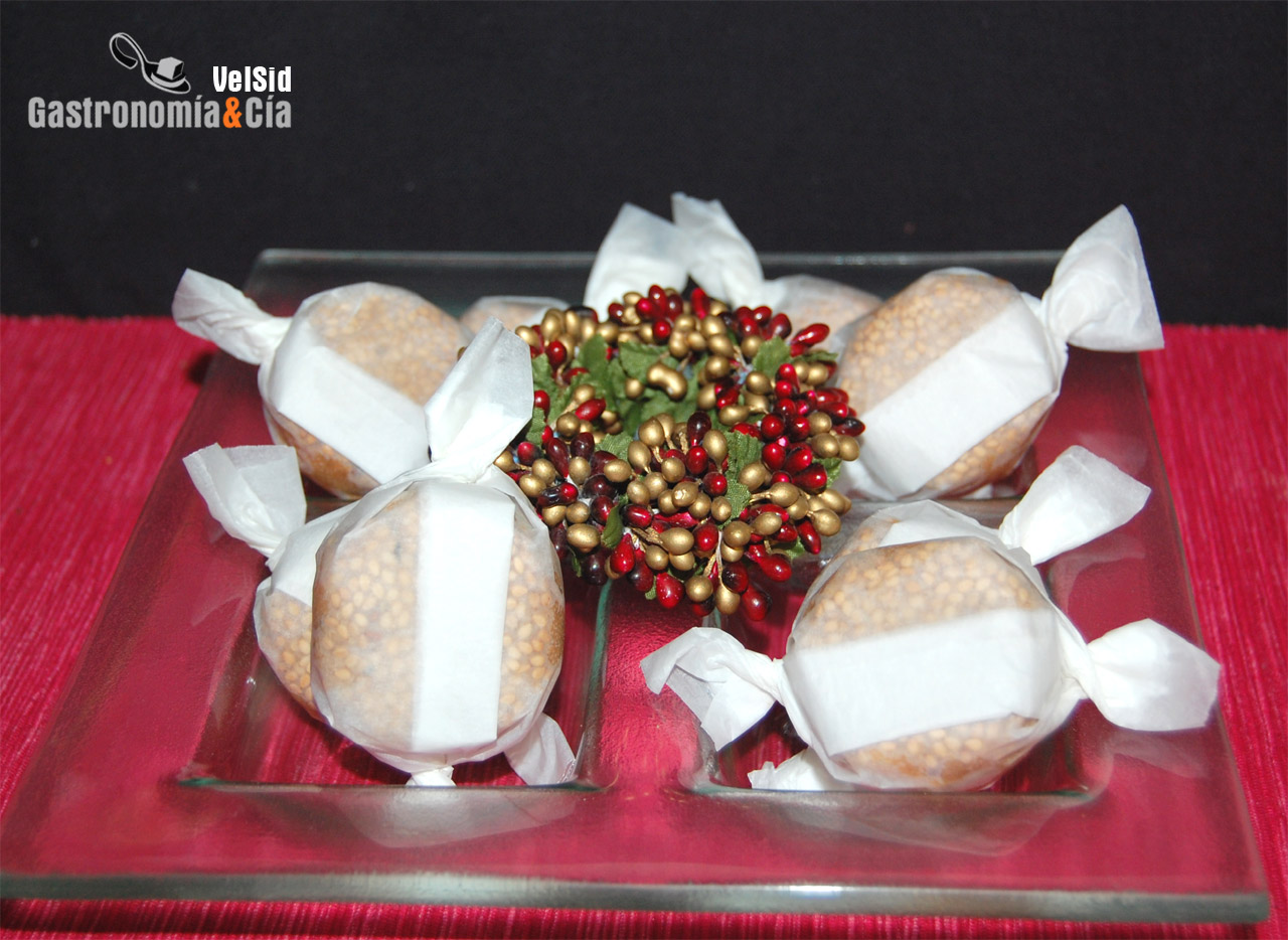 Polvorones de canela