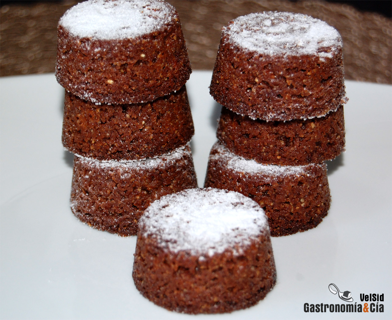 Polvorones de chocolate al whisky