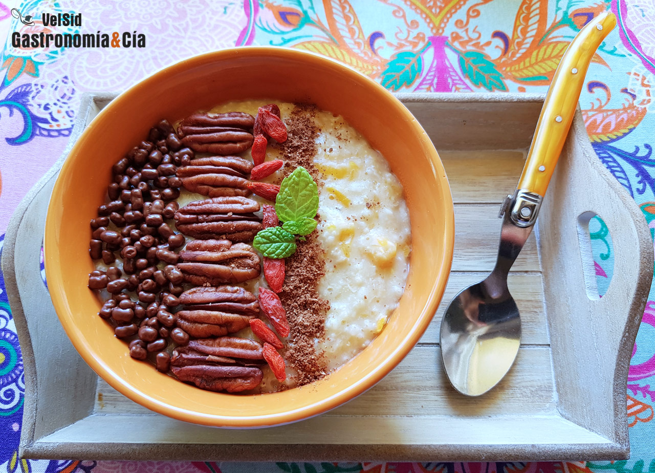 Porridge de calabaza y nueces