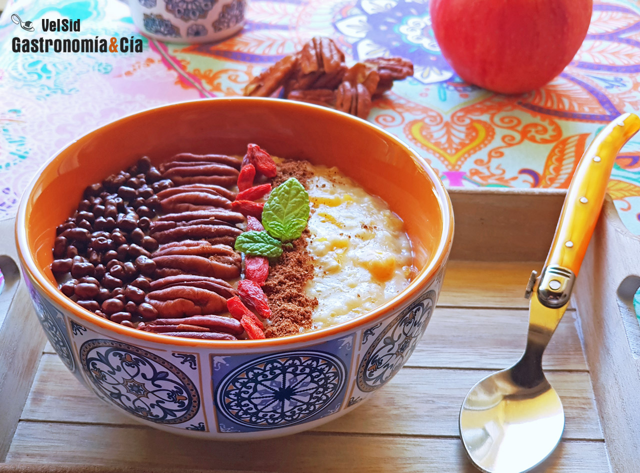 Porridge de calabaza y nueces