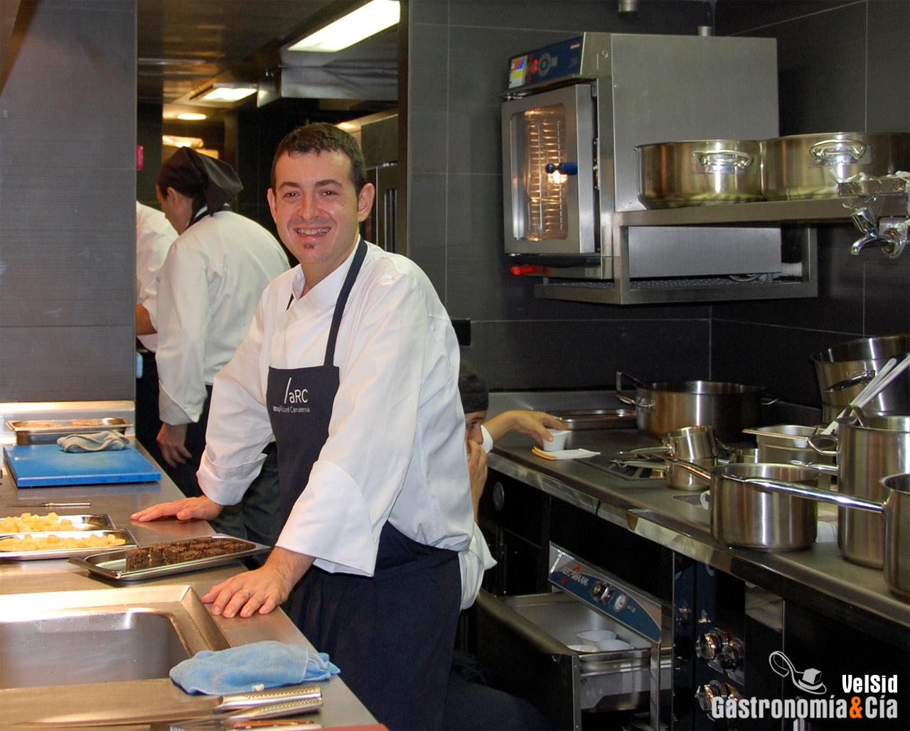 Cóctel en Restaurant Arrop Ricard Camarena