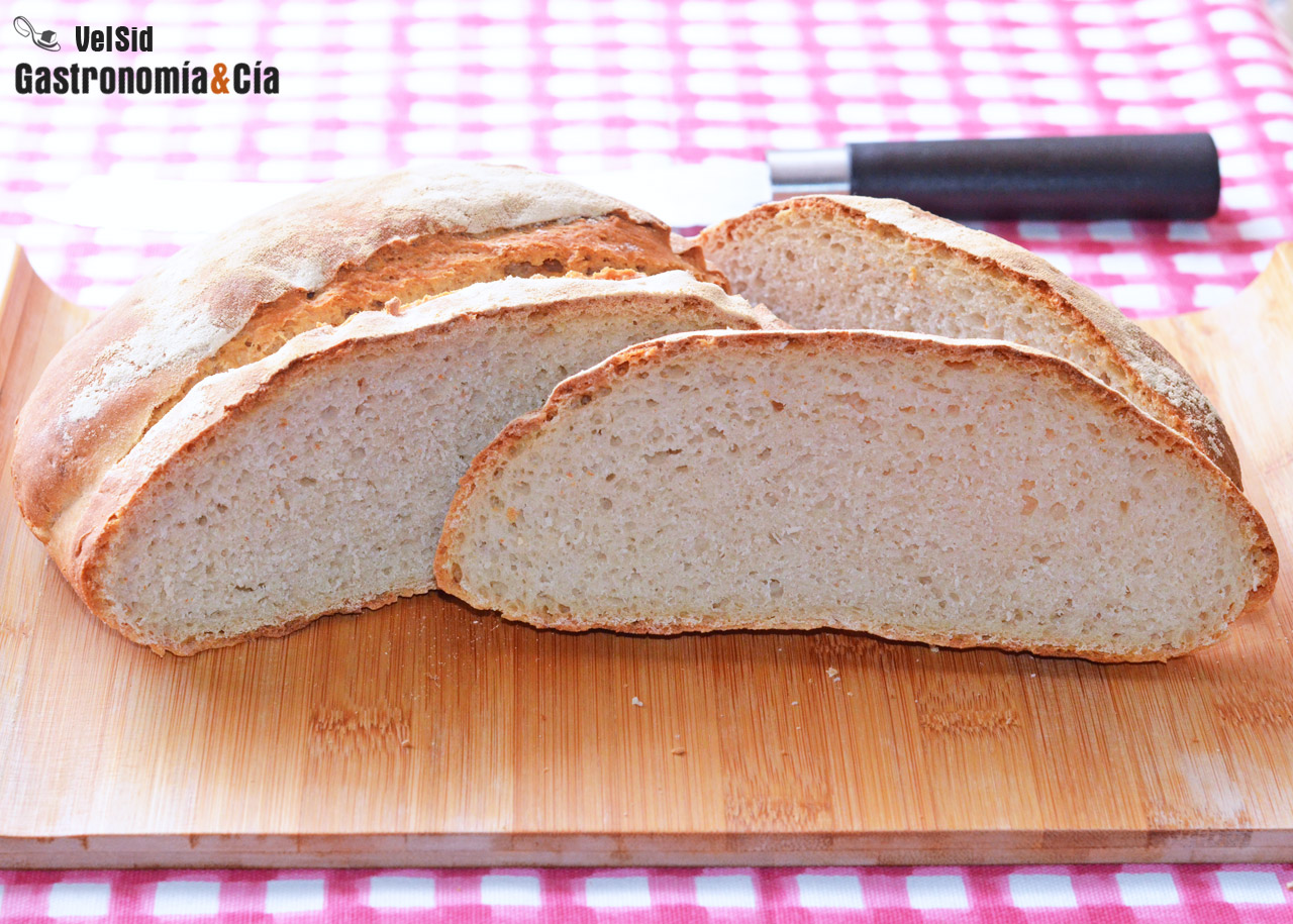 Receta para pan con masa madre natural