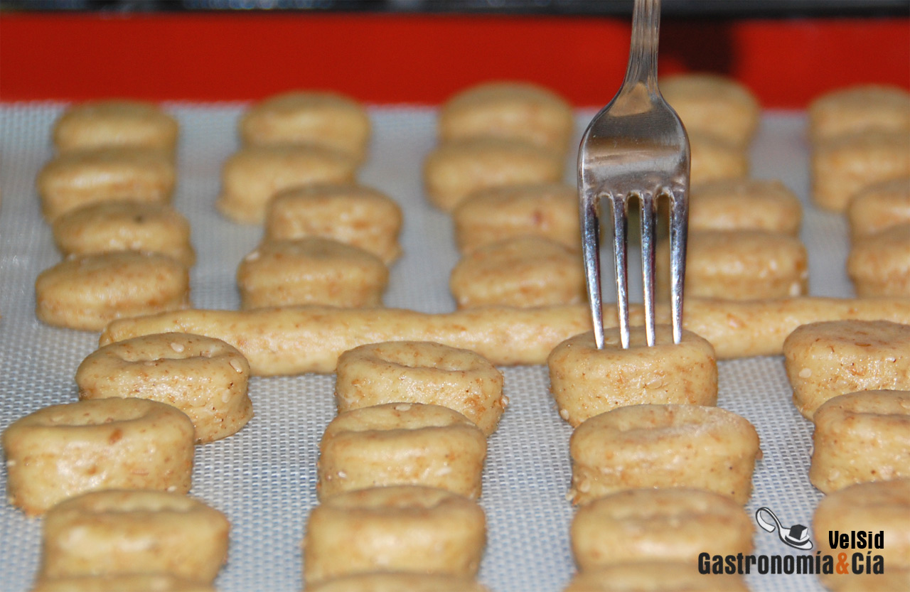 Quelitas integrales con sésamo