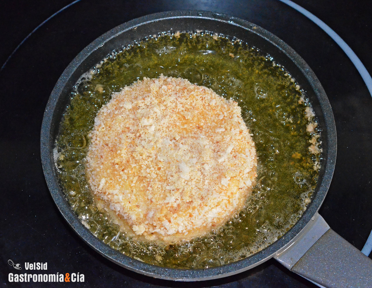 Cómo hacer queso de cabra rebozado