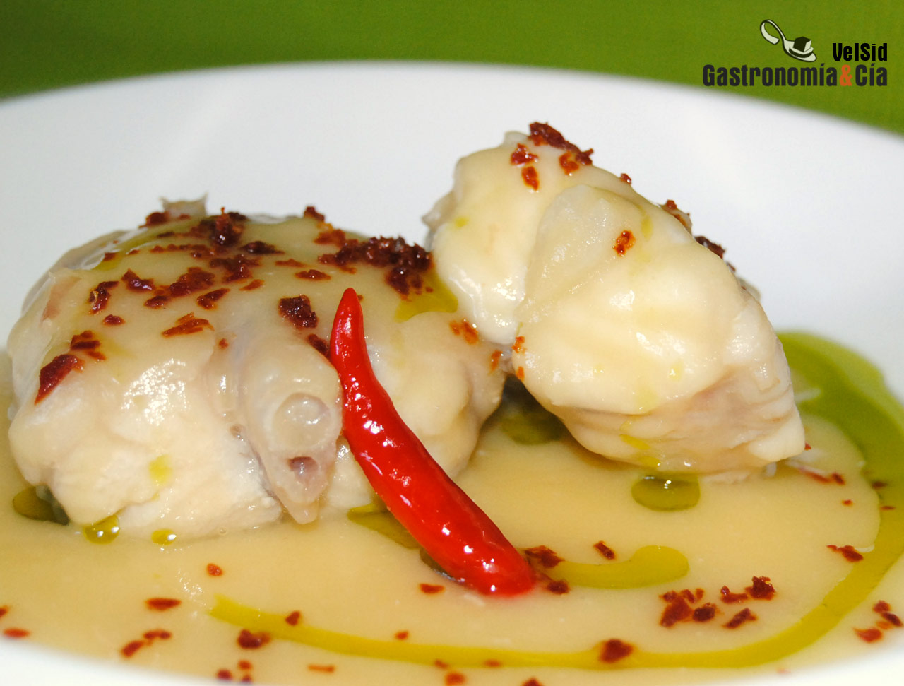 Rape con suquet blanco de patatas