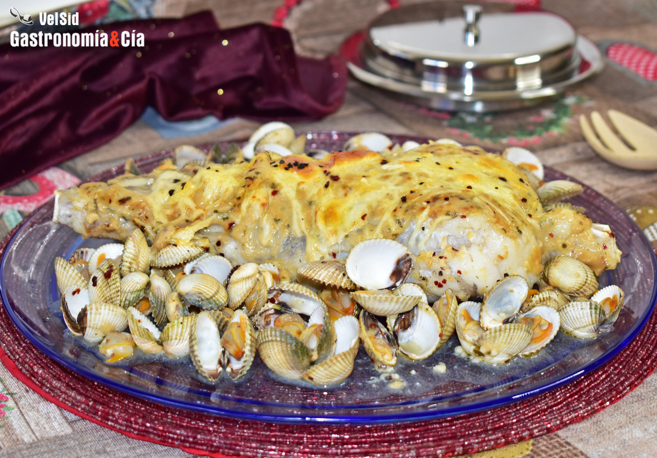 Receta de Rape con salsa Thermidor