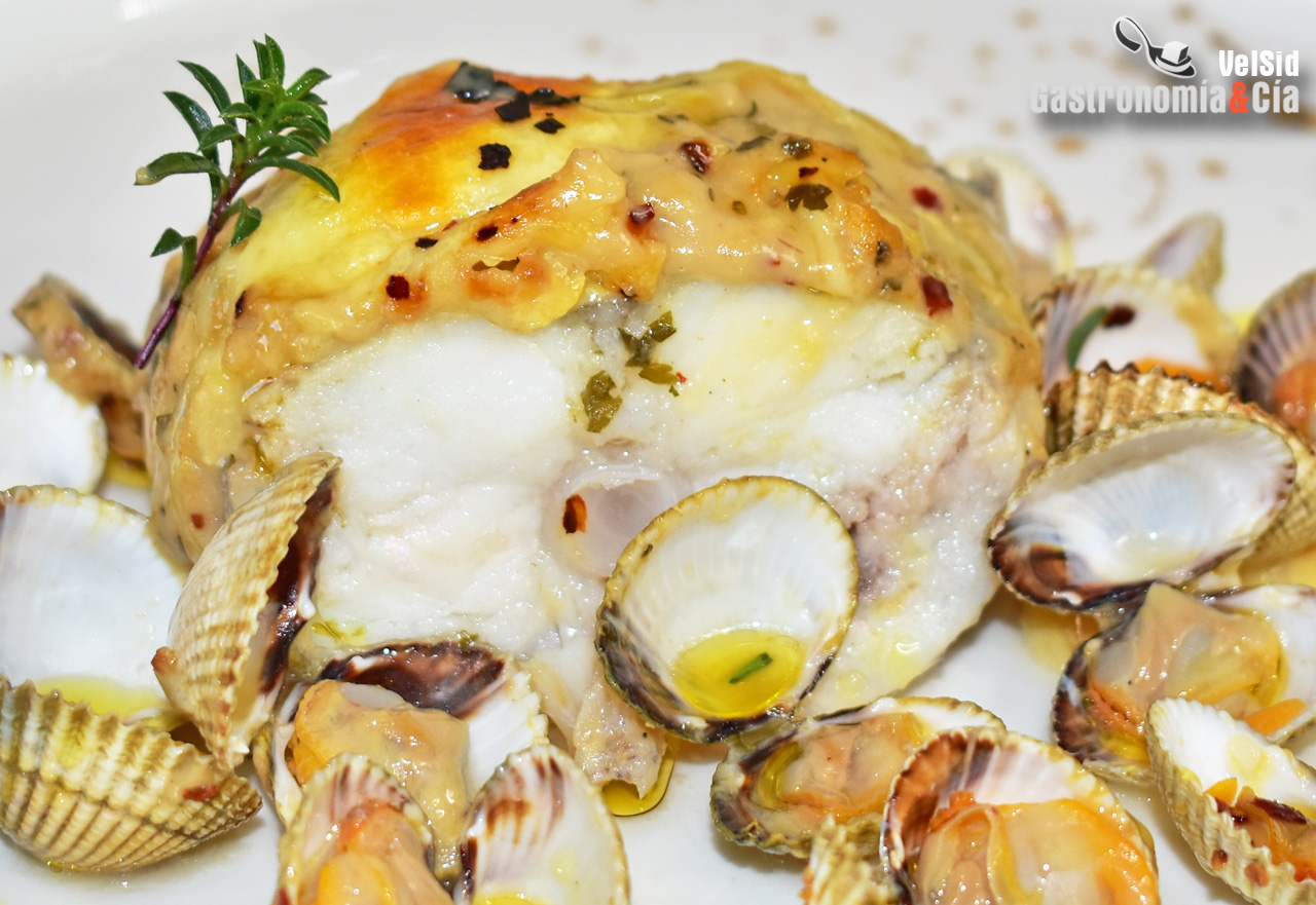 Receta de Rape con salsa Thermidor