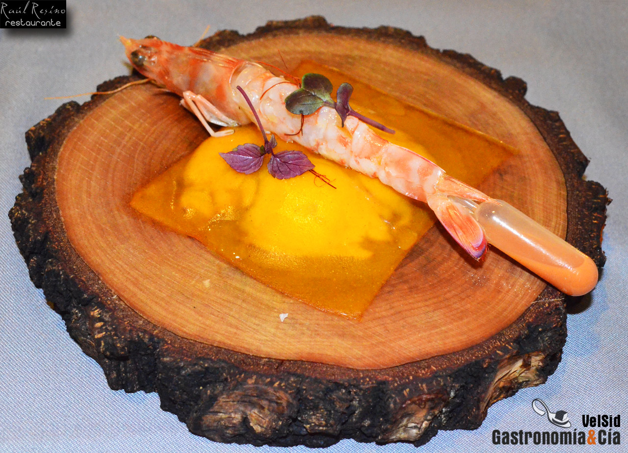 Ravioli de pulpo a modo de suquet actualizado