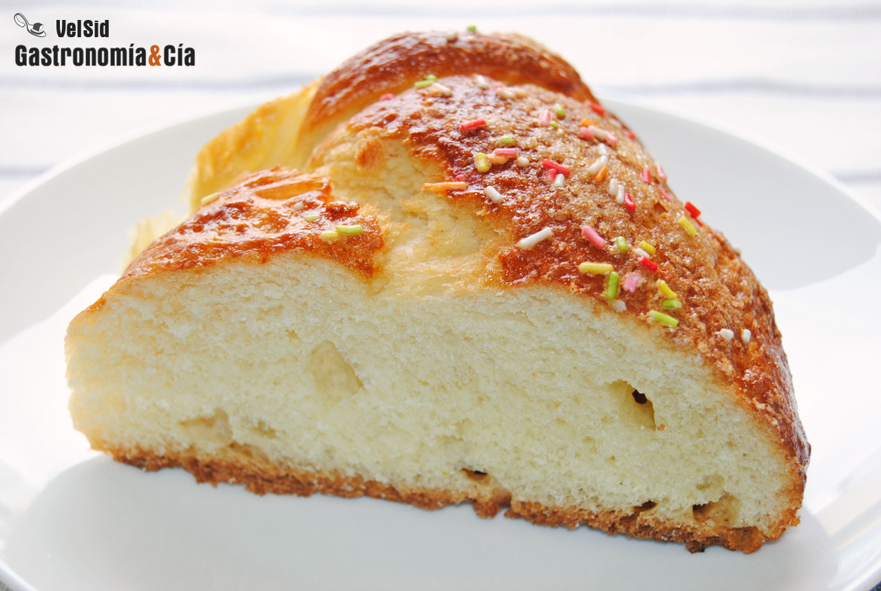 Mona de Pascua tradicional, ingredientes y receta paso 
