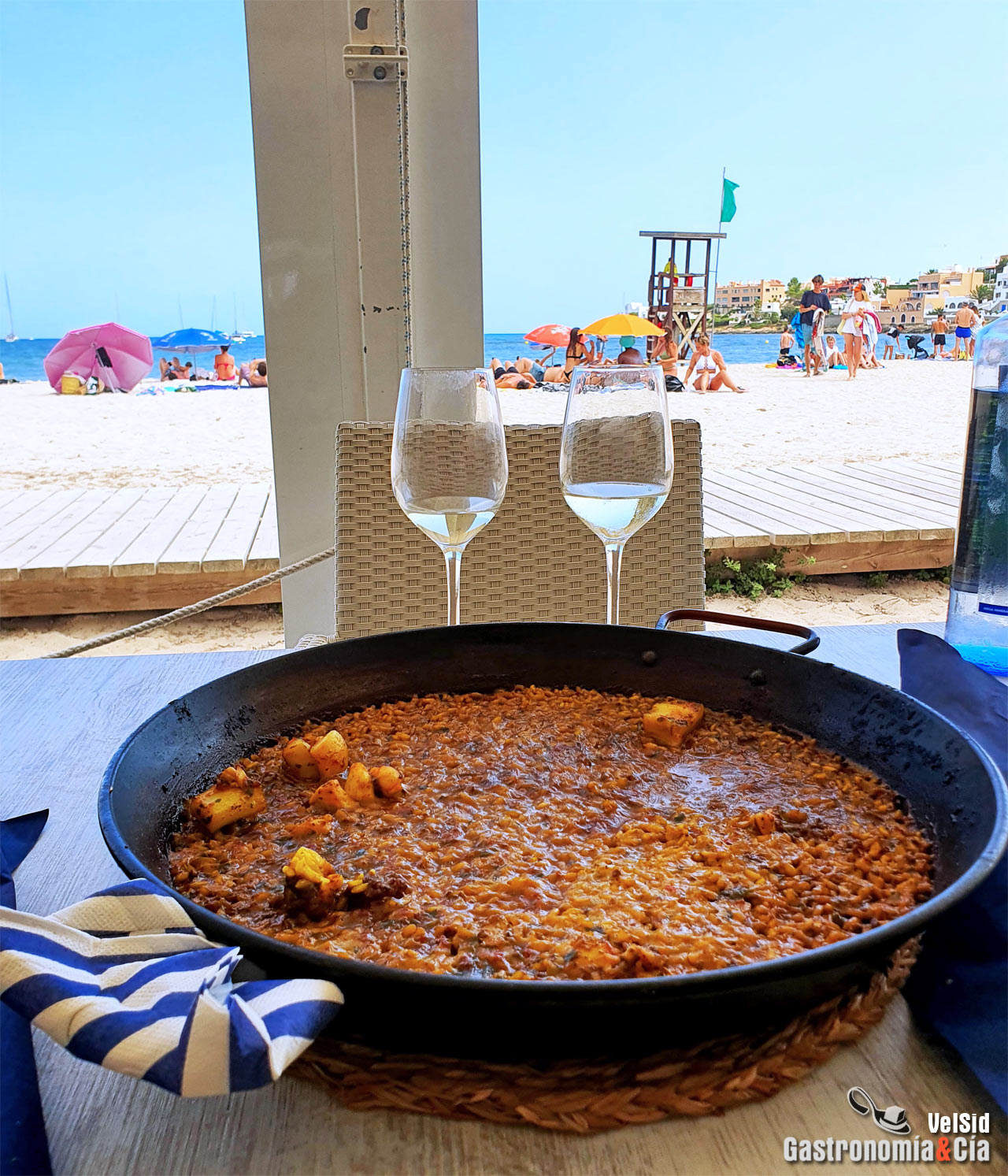 Restaurante El Barco. Cala Talamanca