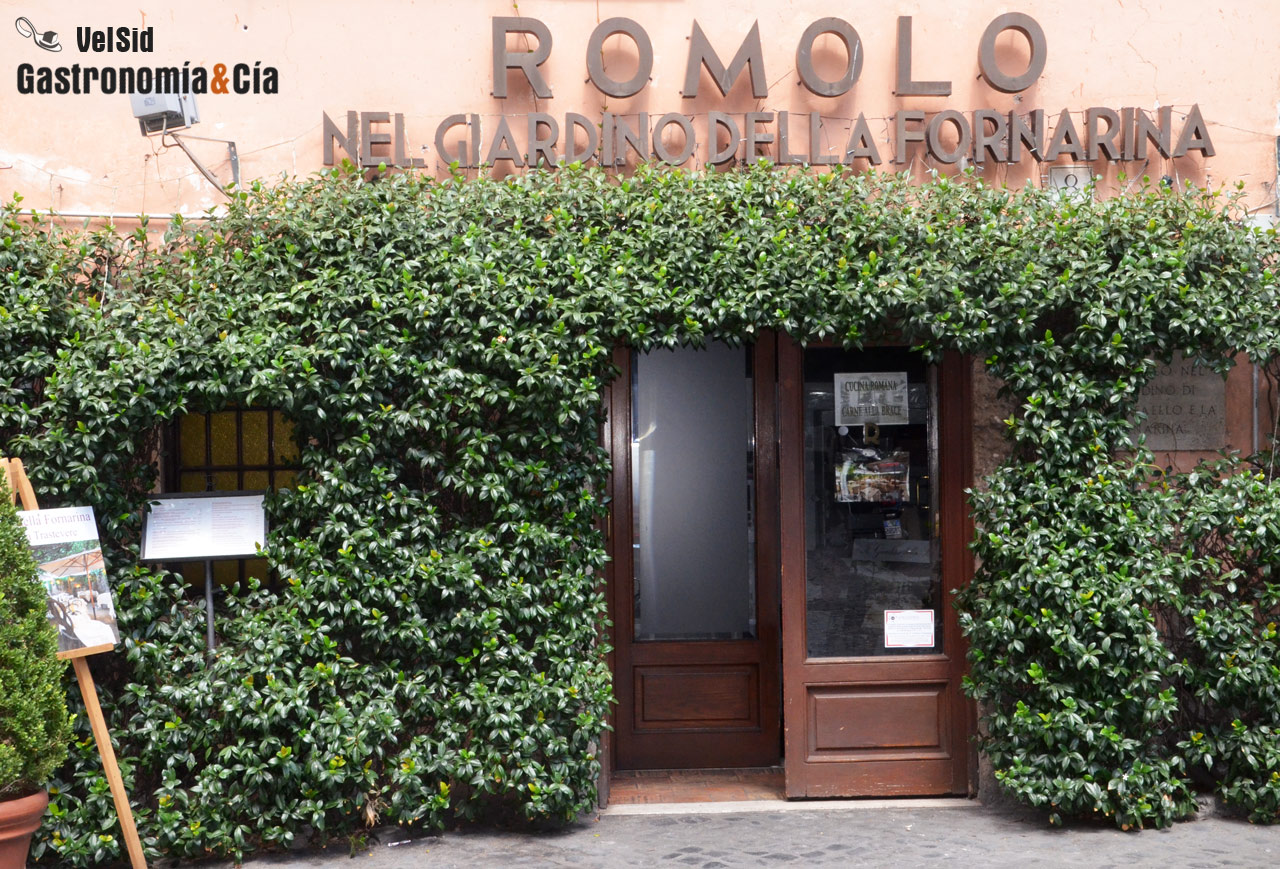 Romolo, nel giardino della Fornarina