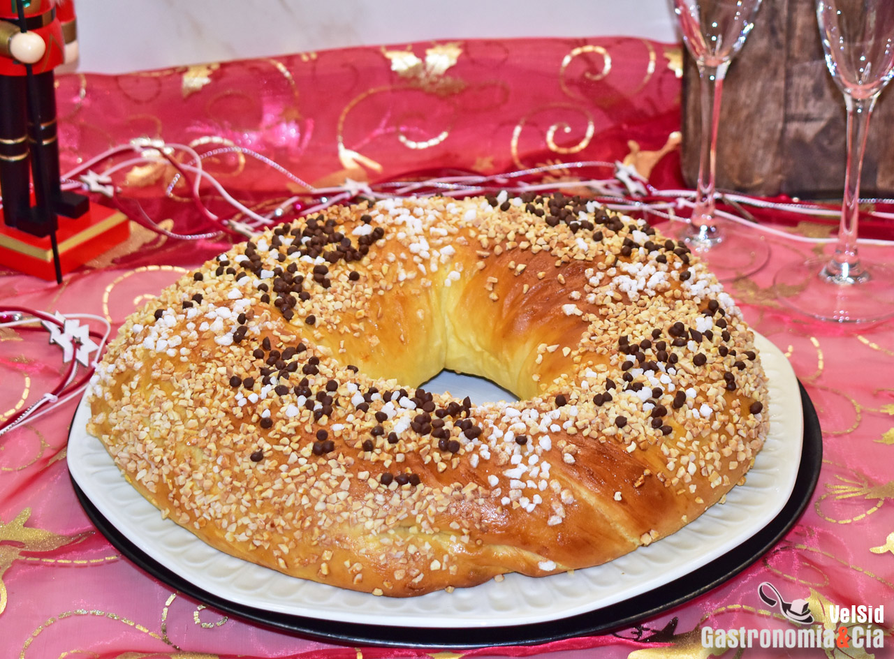 Roscón de Reyes con prefermento