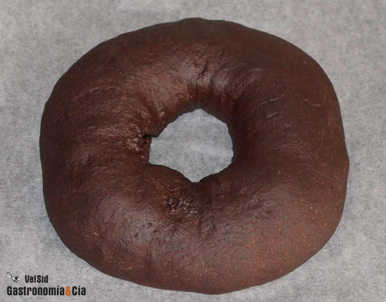 Roscón de Reyes de chocolate